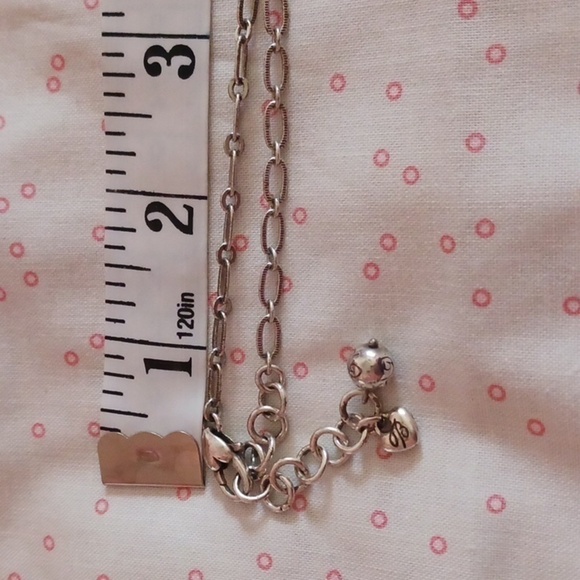 Brighton Green Tone Charm Long Chain Necklace - Picture 3 of 9